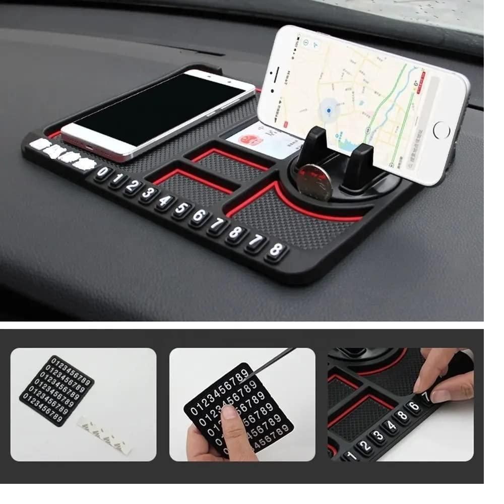 HSR Anti-Slip Silicone Car Phone Holder for Dashboard