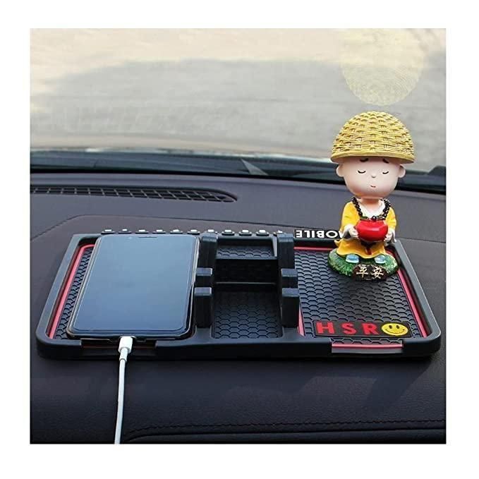 HSR Anti-Slip Silicone Car Phone Holder for Dashboard