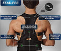 Adjustable Unisex Posture Corrector Belt for Spine, Back & Shoulder Support